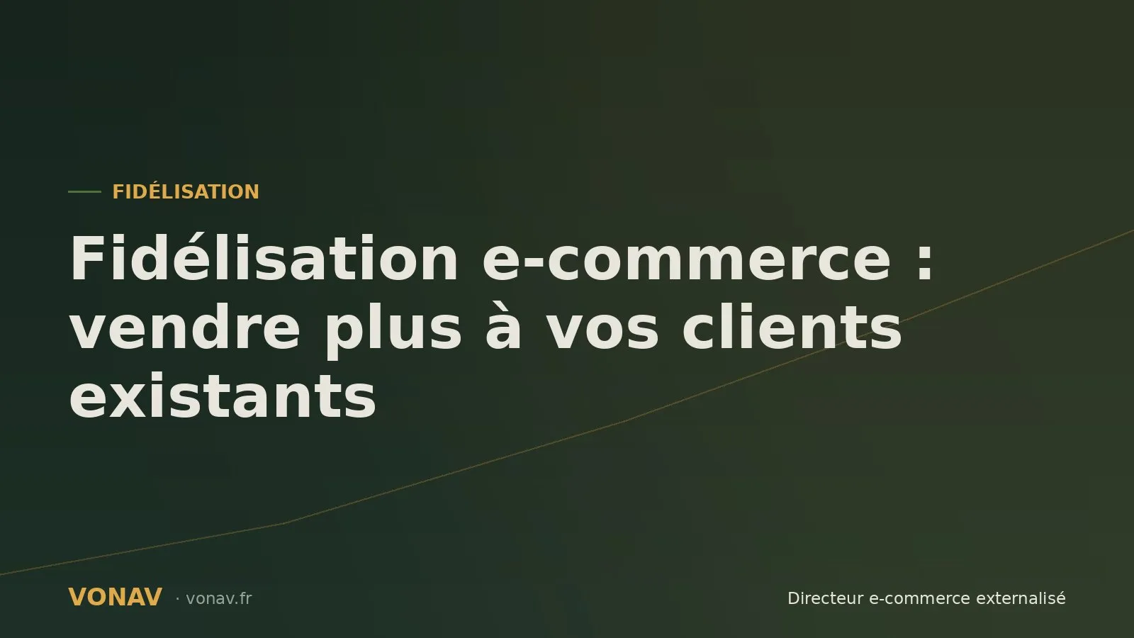 Couverture de l'article sur la fidélisation et la rétention en e-commerce
